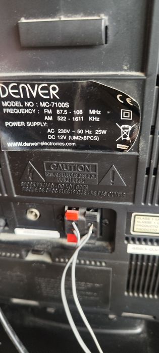 Radioodtwarzacz DENVER