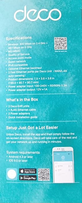 Novo preço  TP-Link decco AC1200