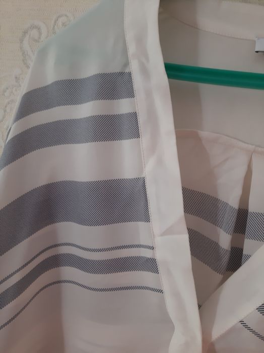 Блузка с длинным рукавом из чистого шёлка Samsoe. ДАНІЯ