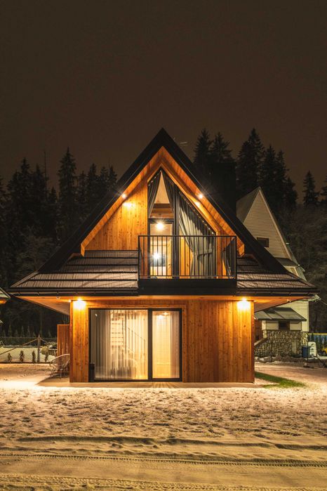 Wolne Ferie Domek drewniany góry Zakopane nocleg Podhale weekend Termy