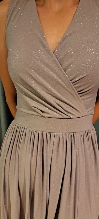 Brokatowa sukienka Roco rozm. 34/ XS