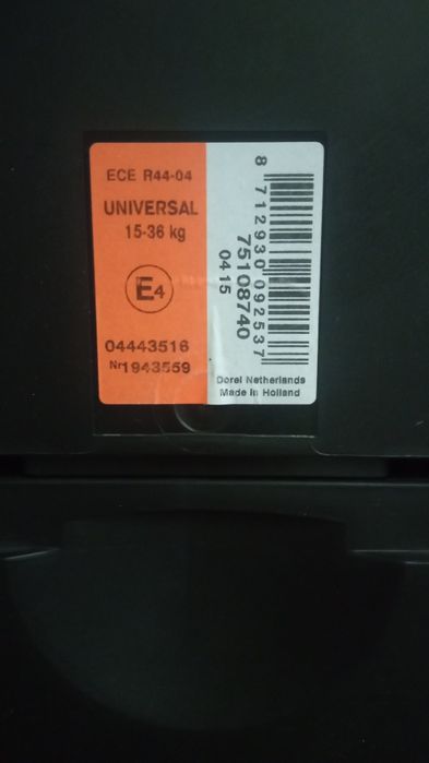 Fotelik samochodowy Maxi Cosi Rodi 15-36 kg