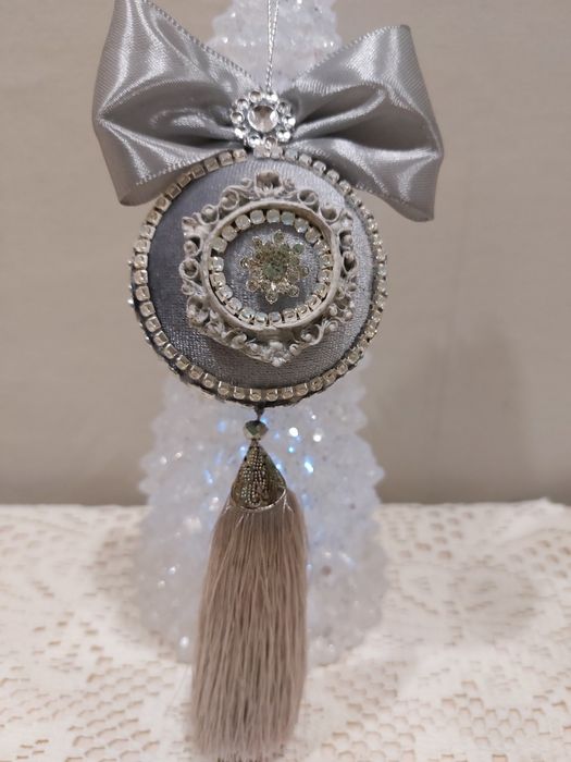 Набір ялинкових прикрас ручної роботи