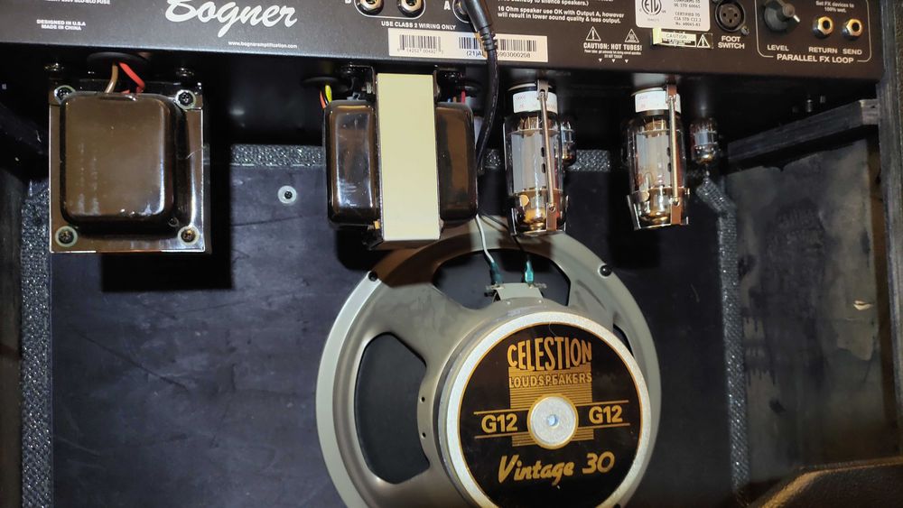 ВІДЕО Bogner alchemist G Ламповий підсилювач Комбо Ламповый усилитель