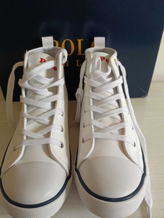 Ralph Lauren nowe oryginalne białe buty dla dziecka rozm. 35