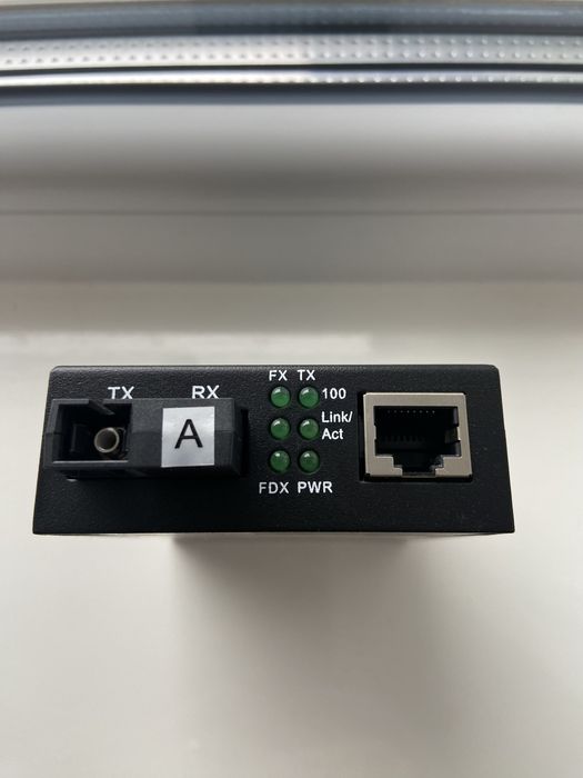 Медіаконвертер FoxGate EC-B-0,1-1SM-1310nm-20km