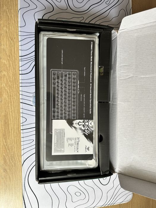 Ігрова механічна клавіатура AULA F75 MAX 75% дротова/Bluetooth/2.4G