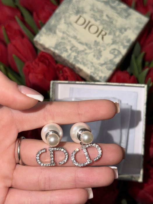 Серьги DIOR диор