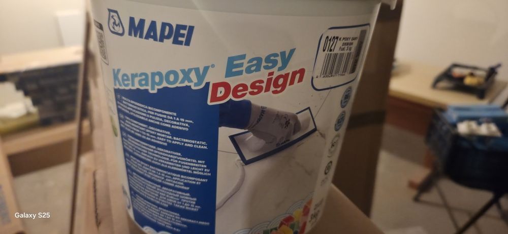 Fuga Mapei Kerapoxy 3kg Kolor 0127 Artic Grey