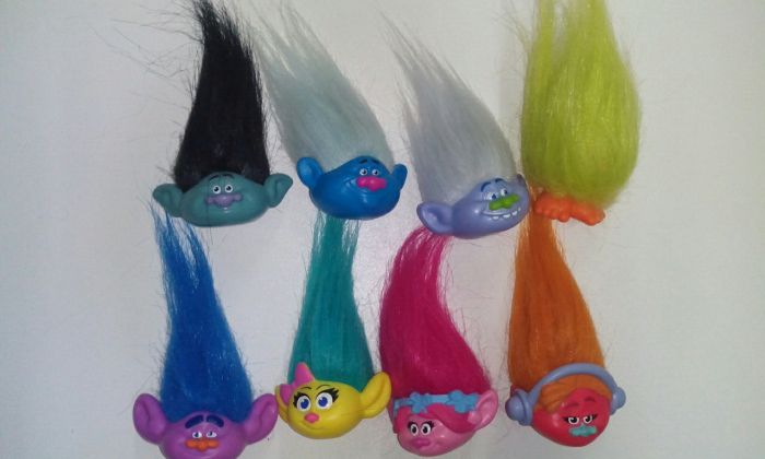 Animais, Pokémon, Sonic McDonald's Trolls, Mário, Minions.