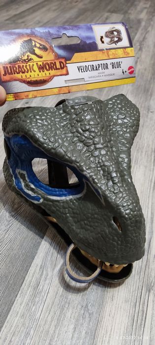 Маска Раптора velociraptor Jurassic world оригинал Mattel (r)+: 2 150 ...