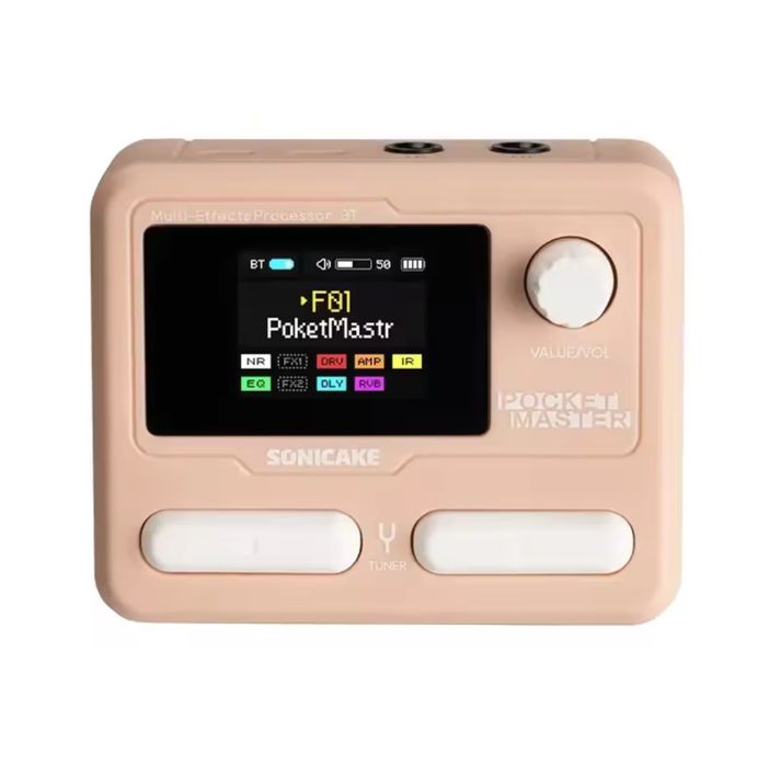 Sonicake Pocket Master (Англійська)мультиефектний процесор для гітари