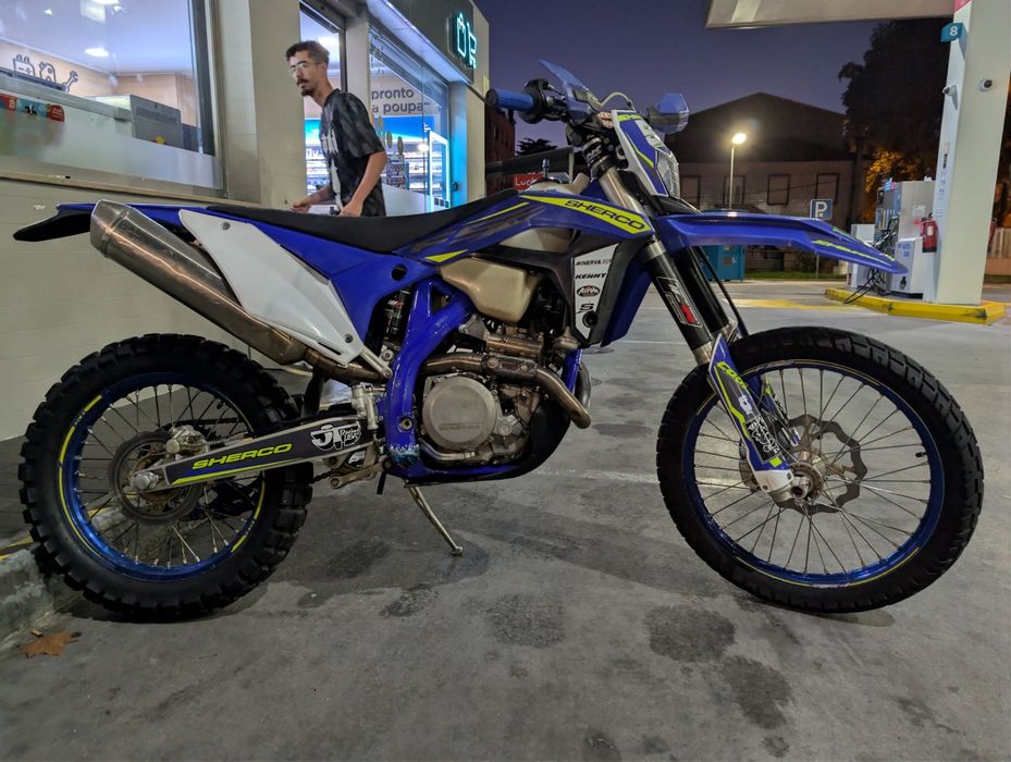 Mota enduro sherco 450 4t
