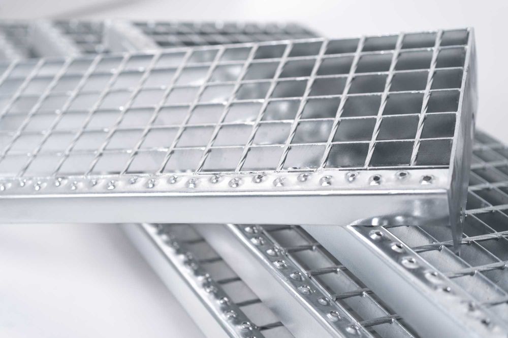 Stopnie schodowe 800x240, schody stalowe, kraty WEMA. Wysyłka w 24h!