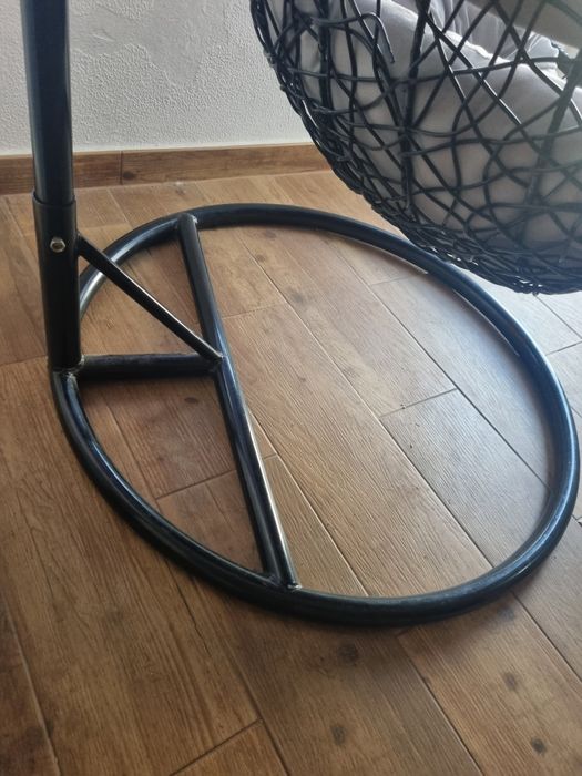 Cadeira baloiço com almofada