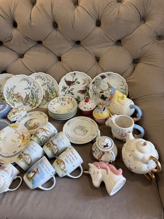 Royal Albert, Doulton, Wedgwood, Peter the rabbit