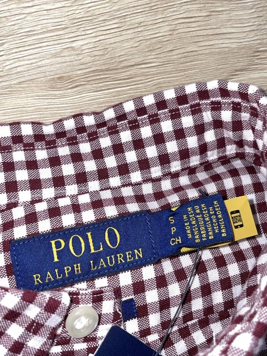 Koszula Polo Ralph Lauren męska Slim Fit Oxford Shirt koszula w kratę