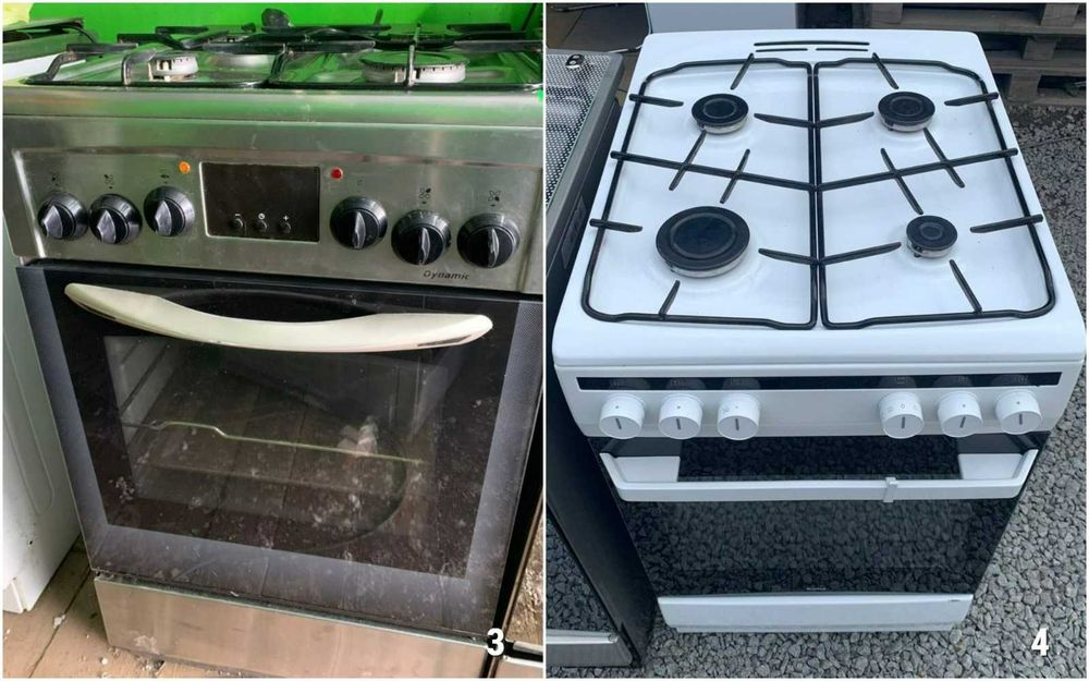 ПЛИТА Газова AMICA CV8924 50 60см Конвекція ГРИЛЬ Таймер Б\у Німеччина