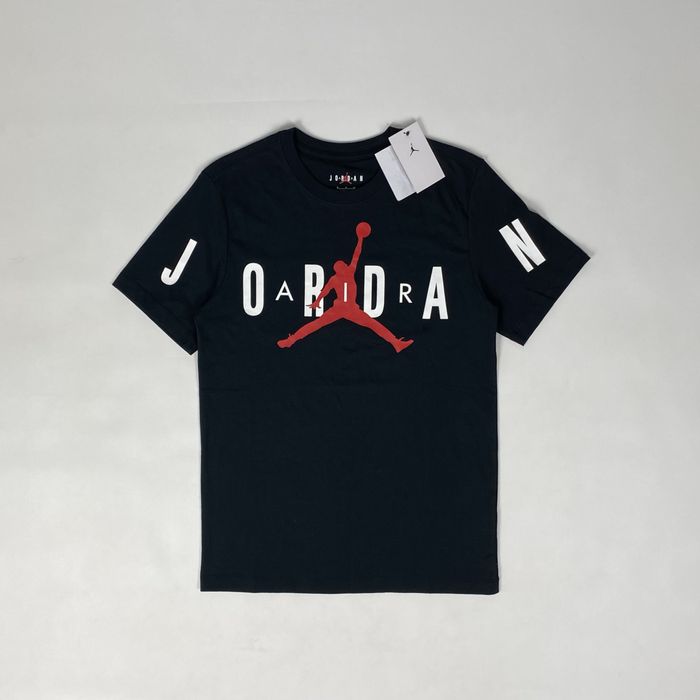 Nike Air Jordan J JD Air Stretch SS Crew Black DV1445-010 футболка чор