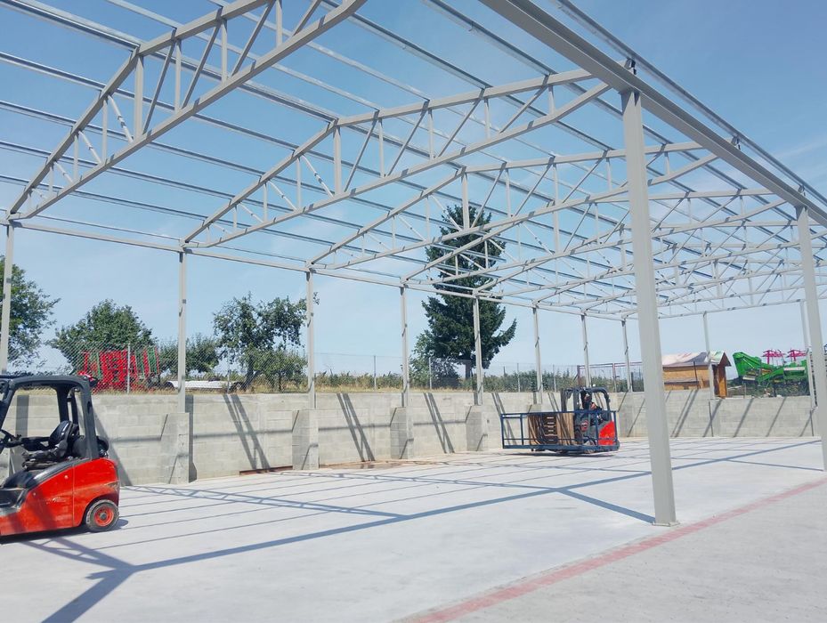 Konstrukcja Stalowa Kratownice Hala Magazyny