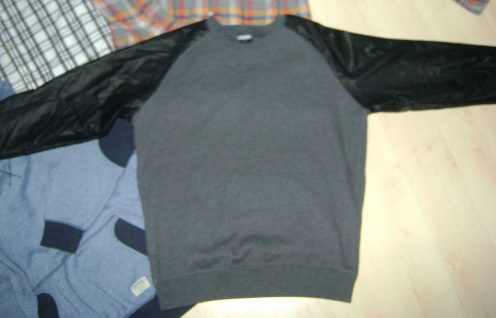 Ubrania męskie zestaw bluzy koszule h&m roz L