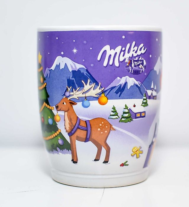 Kubek Swiąteczny Milka Mikołaj
