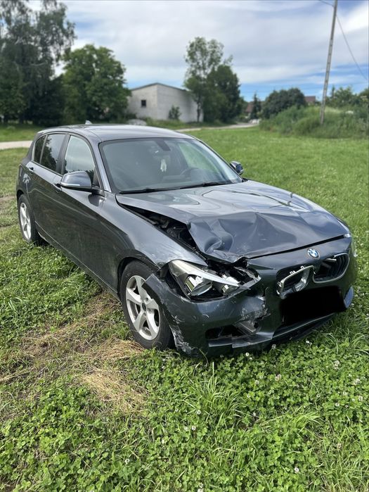 BMW 116d - uszkodzone