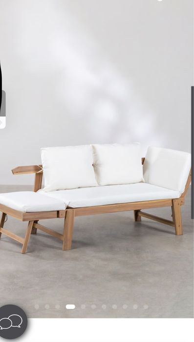 2x Sofa Jardim / espreguiçadeira da sklum