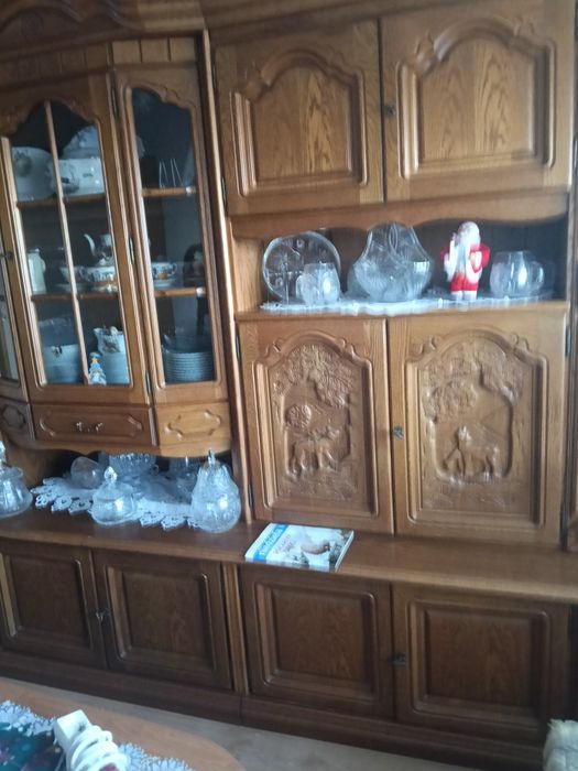 Meblościanka dębowa