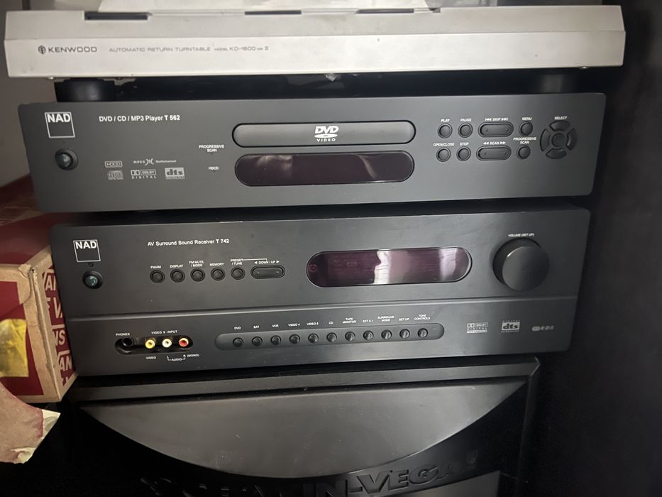 NAD T 742 wzmacniacz amplituner + nad t562