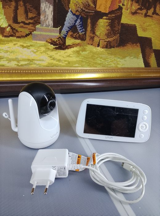 Elektroniczna niania VAVA z kamerą i monitorem – zestaw