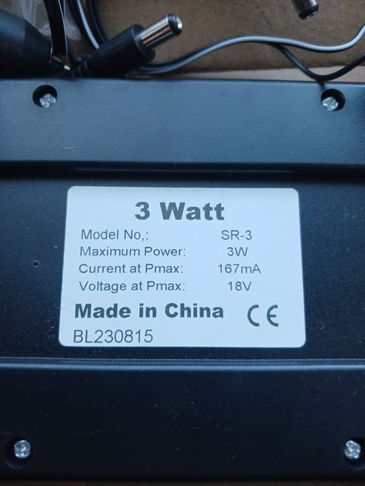 Продам зарядку акомулятора  і тд от солнечной панелі