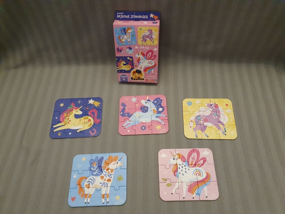 CzuCzu Bajkowe Jedrorożce puzzle 45 elementów wiek 3+