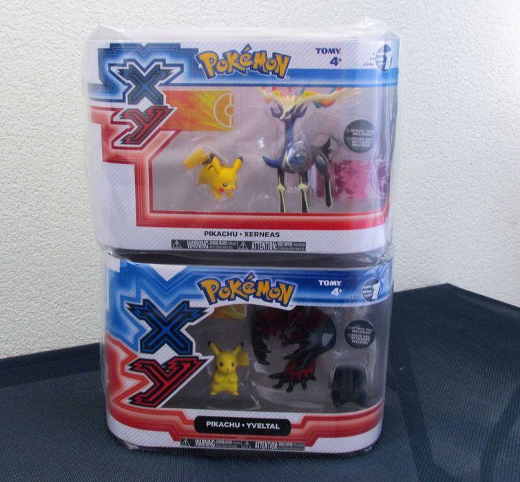 Pokemon XY Pikachu Xerneas, Pikachu Yveltal Novos e Selados