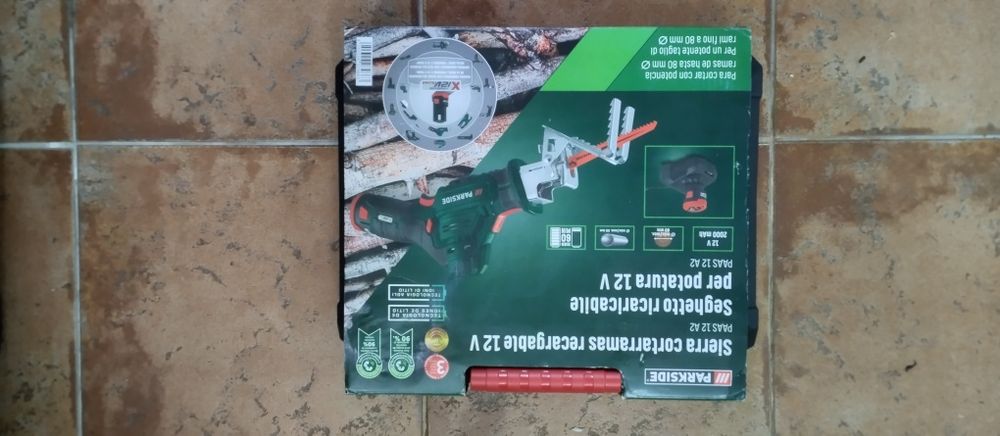 Serra corta ramos 12v Parkside