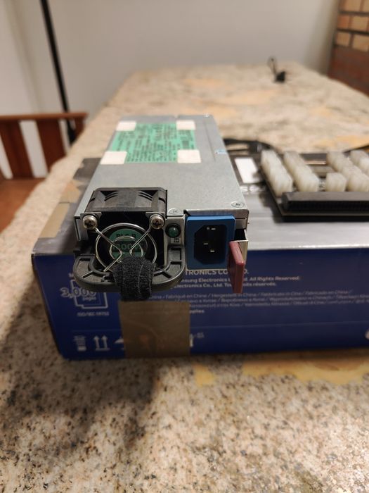 Fonte de alimentação HP + Breakout + Cabos