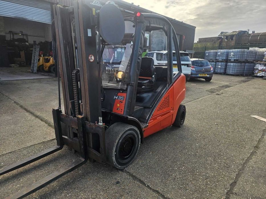 Linde H35d triplex wolny skok