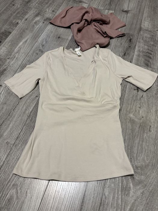 Набір з 2 футболок для годування MAMA