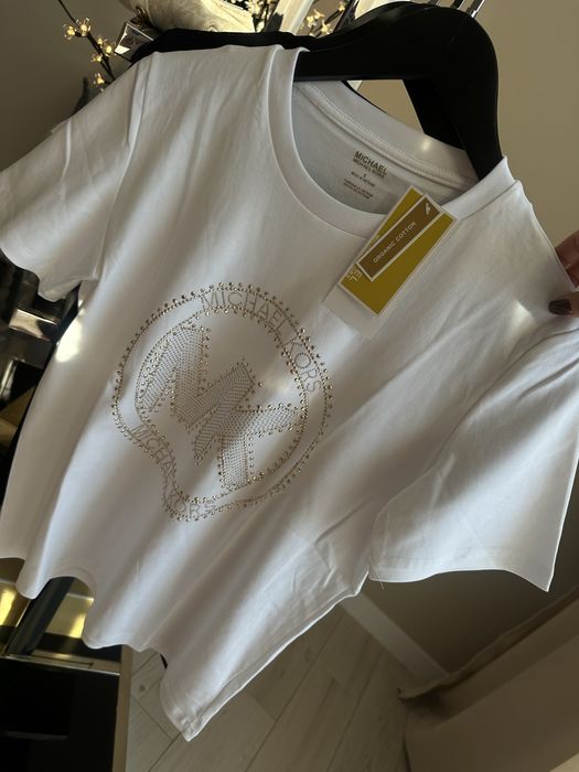 В НАЯВНОСТІ Michael Kors футболочки білі/чорні, ОРИГІНАЛ