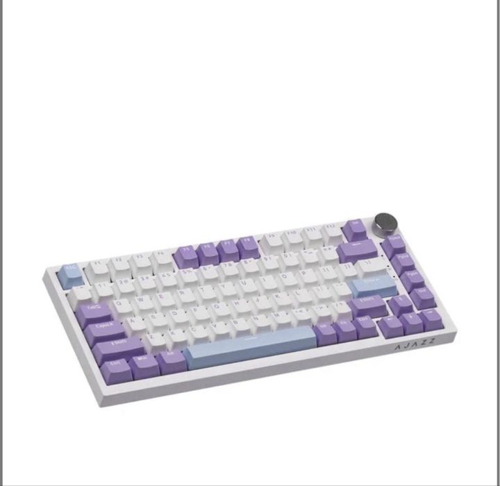 механічна клавіатура Ajazz AK820  колір White/Purple Sea Salt switch