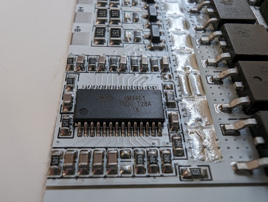 BMS Li-ion, 100A , 3,7в , 3s,4s