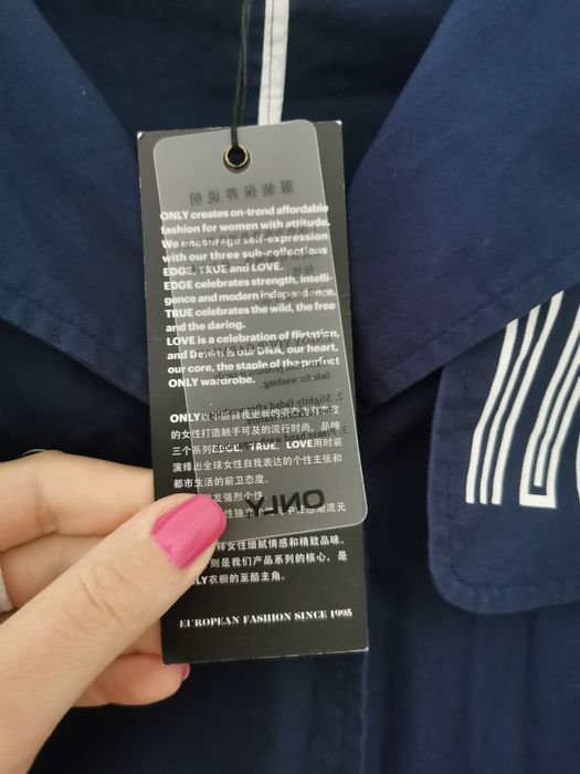 ONLY płaszcz nowy damski rozmiar XS