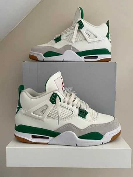 Jordan 4 SB Pine Green/olejowa zieleń rozmiar 38