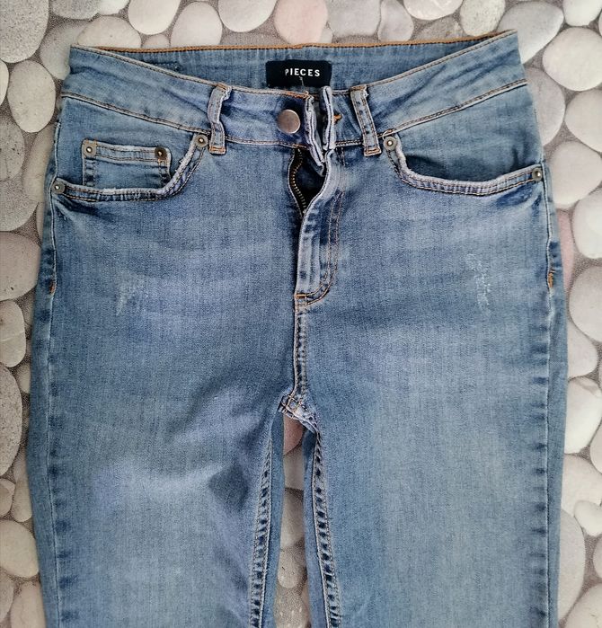 Spodnie rurki Pieces 36/S/8 jak nowe