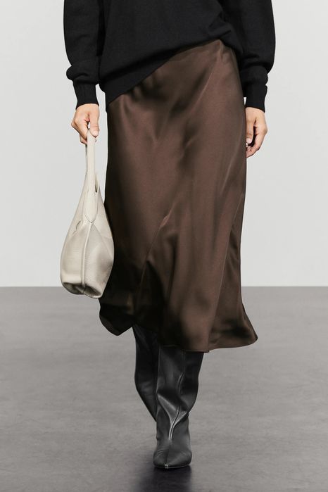 Спідниця міді Massimo dutti