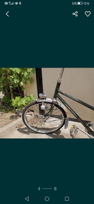 Rower gazelle kwikstep składak prl 1972 rok