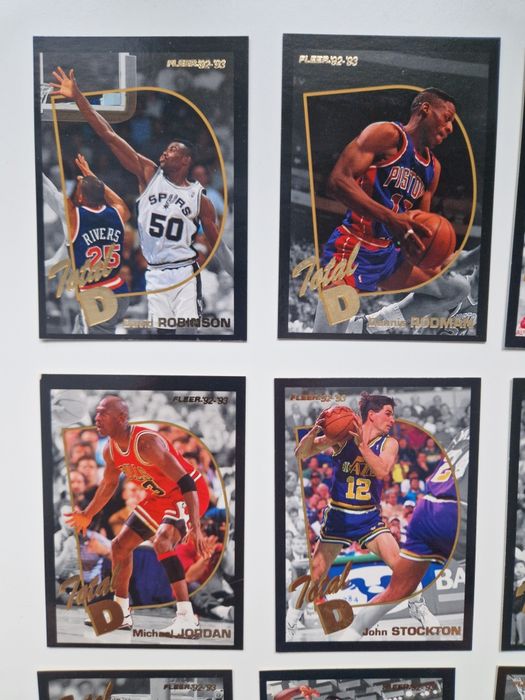 Karty nba 1992-93 fleer total d