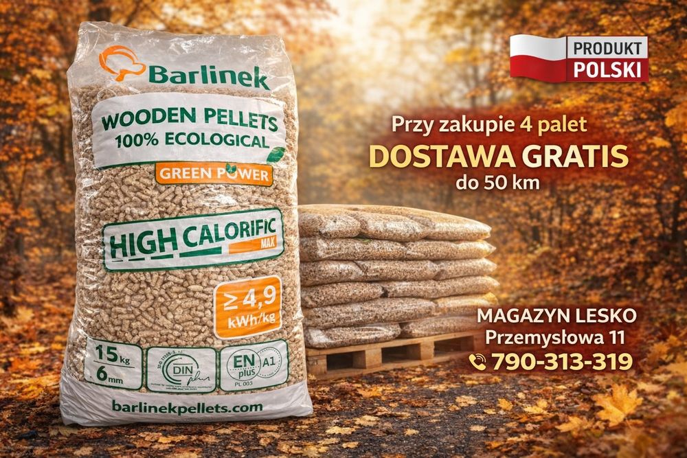 Węgiel groszek pellet brykiet Lesko