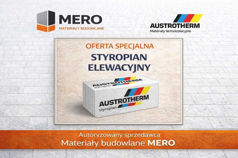 Austrotherm styropian EPS FASADA THERMA 0,033 EPS 038 040