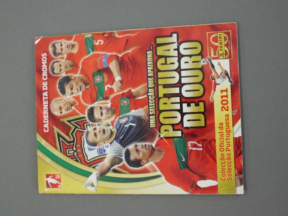 Caderneta Panini Portugal de Ouro 2011 Completa